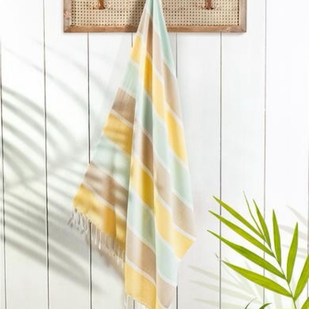 Turkish Beach Towel - 100% Cotton - 36x63 inch Oversize